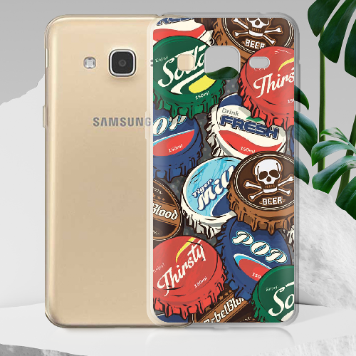 Чехол BoxFace Samsung J320 Galaxy J3 Drink Lids