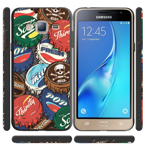 Чехол BoxFace Samsung J320 Galaxy J3 Drink Lids