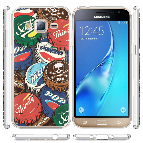 Чехол BoxFace Samsung J320 Galaxy J3 Drink Lids