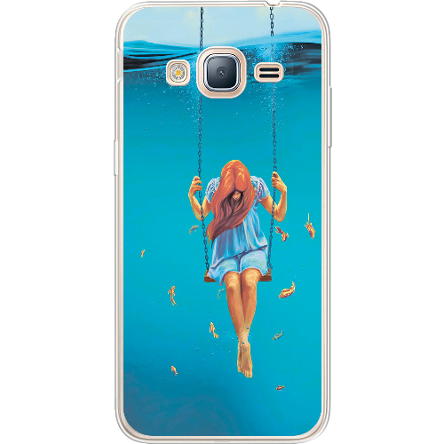 Чехол BoxFace Samsung J320 Galaxy J3 Girl In The Sea