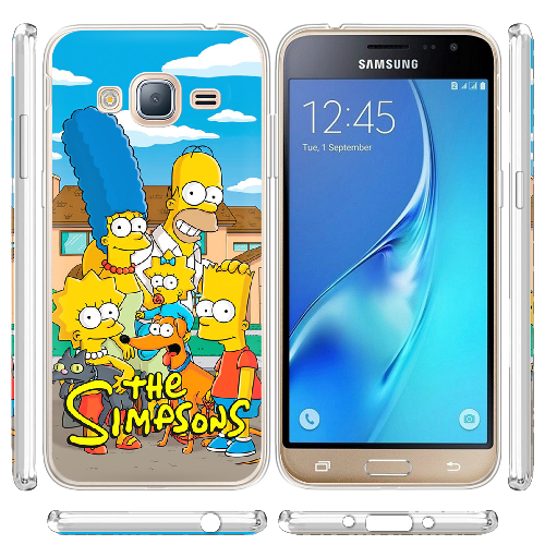 Чехол BoxFace Samsung J320 Galaxy J3 the simpsons