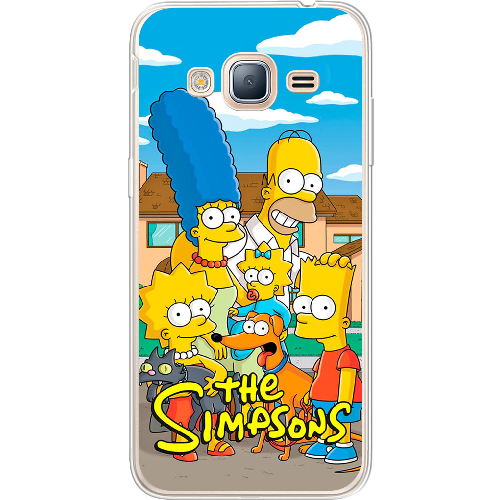 Чехол BoxFace Samsung J320 Galaxy J3 the simpsons