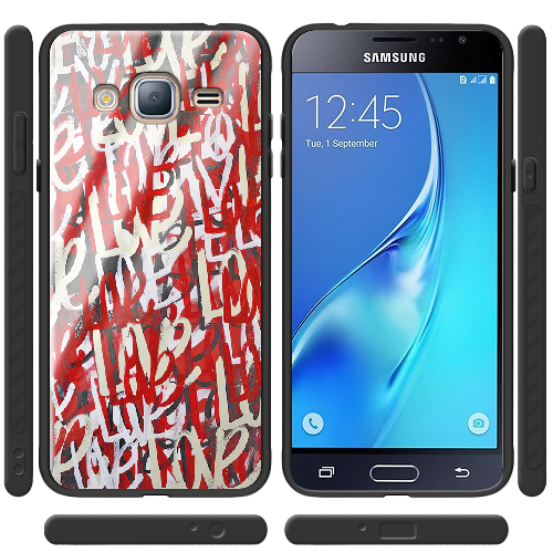 Чехол BoxFace Samsung J320 Galaxy J3 Love Graffiti