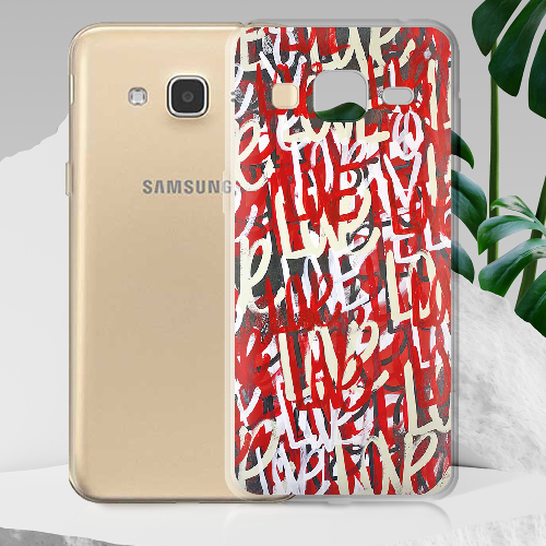 Чехол BoxFace Samsung J320 Galaxy J3 Love Graffiti