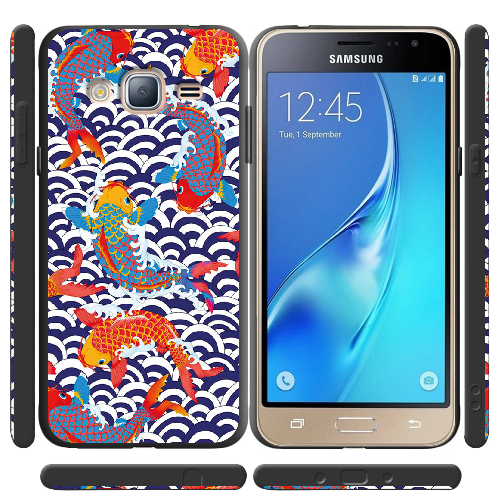 Чехол BoxFace Samsung J320 Galaxy J3 Koi Fish