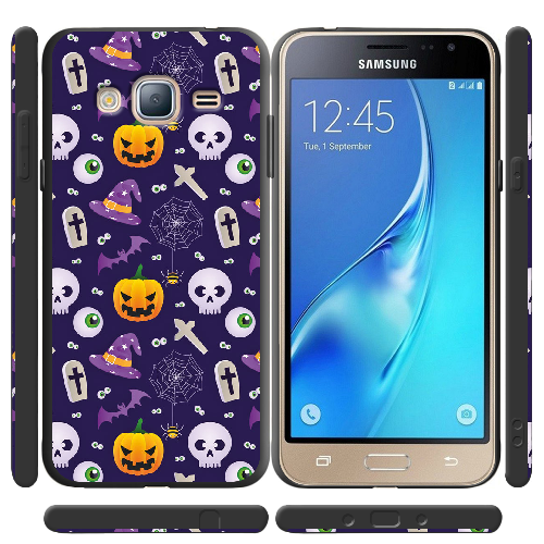 Чехол BoxFace Samsung J320 Galaxy J3 Halloween Purple Mood