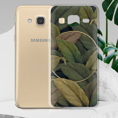 Чехол BoxFace Samsung J320 Galaxy J3 Green Leaf