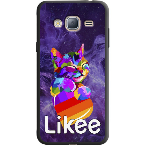 Чехол BoxFace Samsung J320 Galaxy J3 Котик Likee