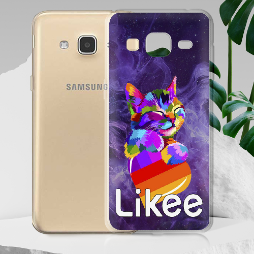 Чехол BoxFace Samsung J320 Galaxy J3 Котик Likee