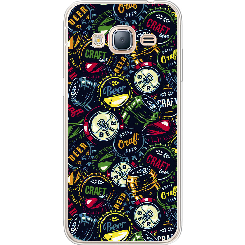 Чехол BoxFace Samsung J320 Galaxy J3 Bottle Caps