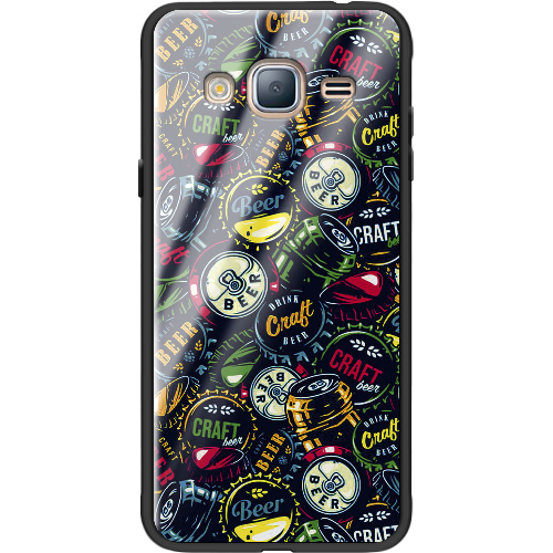 Чехол BoxFace Samsung J320 Galaxy J3 Bottle Caps