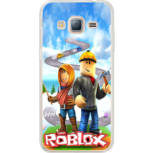 Чехол BoxFace Samsung J320 Galaxy J3 Roblox Білдерман