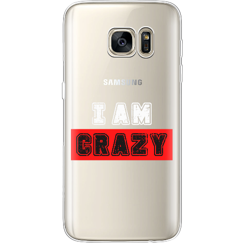 Чехол BoxFace Samsung G930 Galaxy S7 I'm Crazy