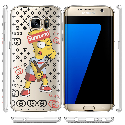 Чехол BoxFace Samsung G930 Galaxy S7 Yellow Fun