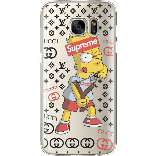 Чехол BoxFace Samsung G930 Galaxy S7 Yellow Fun