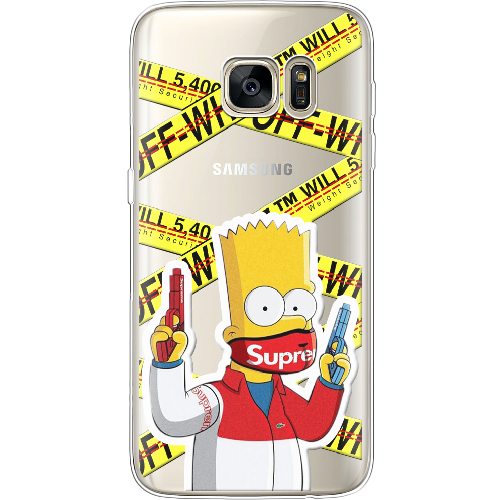 Чехол BoxFace Samsung G930 Galaxy S7 White Bart