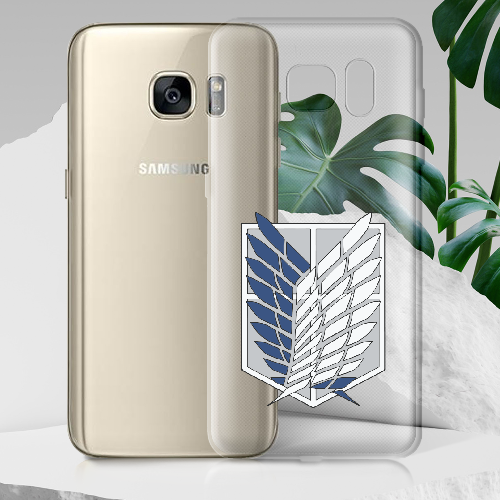 Чехол BoxFace Samsung G930 Galaxy S7 Атака Титанов Крылья Свободы