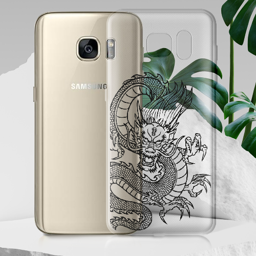 Чехол BoxFace Samsung G930 Galaxy S7 Китайский Дракон