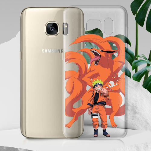 Чехол BoxFace Samsung G930 Galaxy S7 Naruto and Kurama