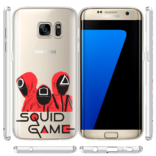 Чехол BoxFace Samsung G930 Galaxy S7 siquid game люди в красном