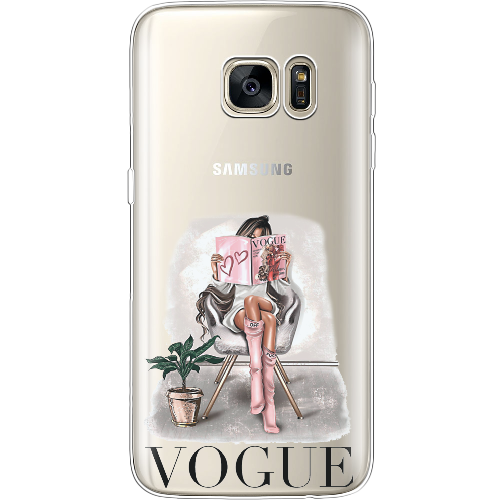 Чехол BoxFace Samsung G930 Galaxy S7 Модель из VOGUE