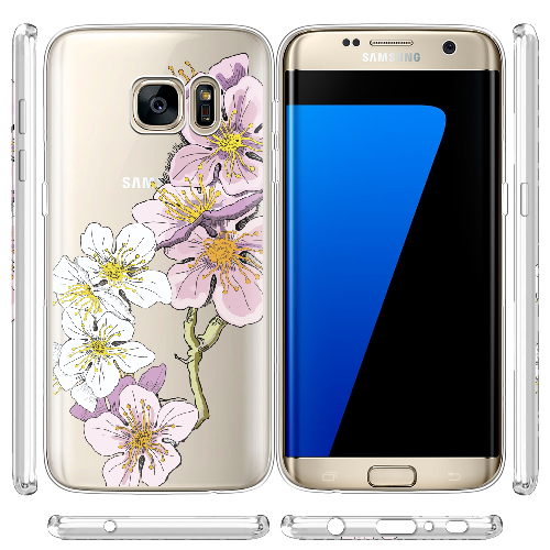 Чехол BoxFace Samsung G930 Galaxy S7 Cherry Blossom