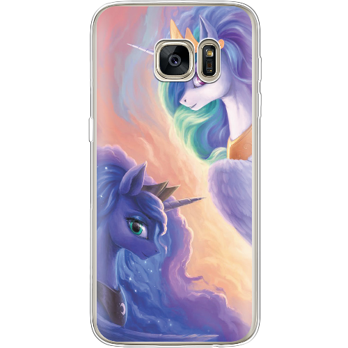 Чехол BoxFace Samsung G930 Galaxy S7 My Little Pony Rarity Princess Luna