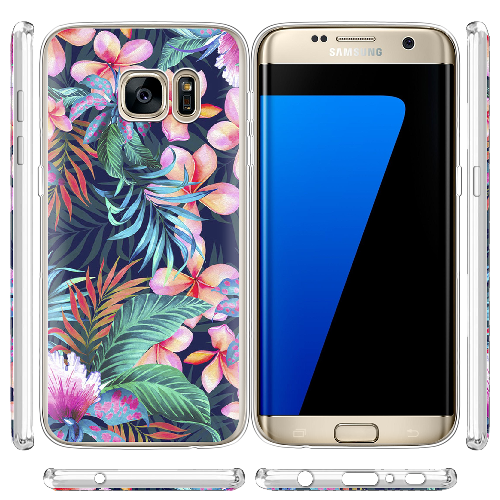 Чехол BoxFace Samsung G930 Galaxy S7 flowers in the tropics