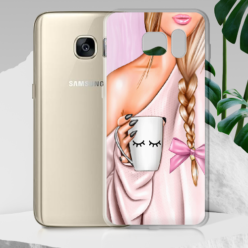 Чехол BoxFace Samsung G930 Galaxy S7 Morning Coffee