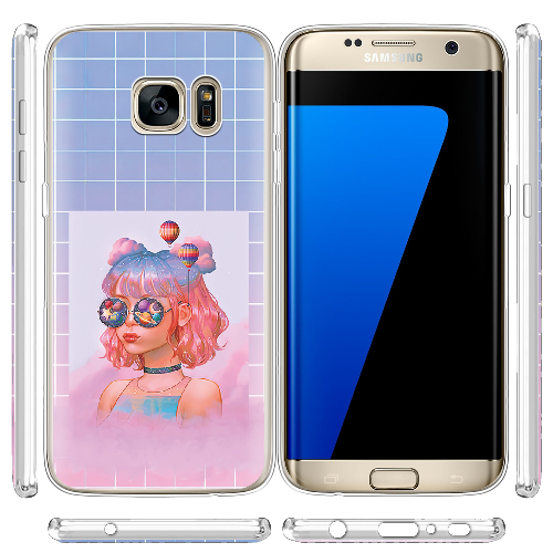 Чехол BoxFace Samsung G930 Galaxy S7 Girl in the Clouds