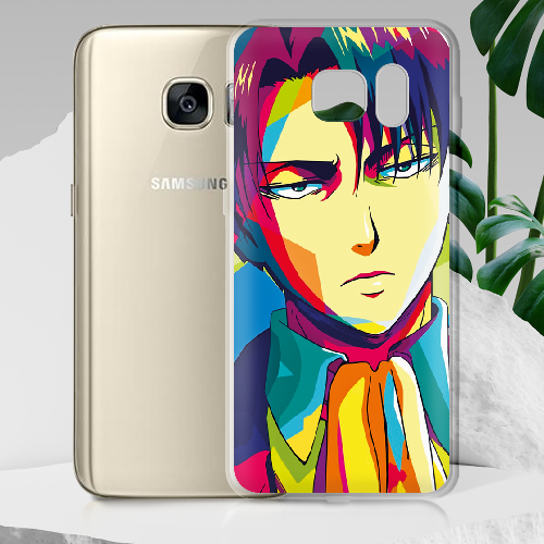 Чехол BoxFace Samsung G930 Galaxy S7 Attack on titan Levi Anime Pop