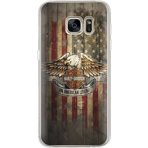 Чехол BoxFace Samsung G930 Galaxy S7 Harley Davidson An American Legend