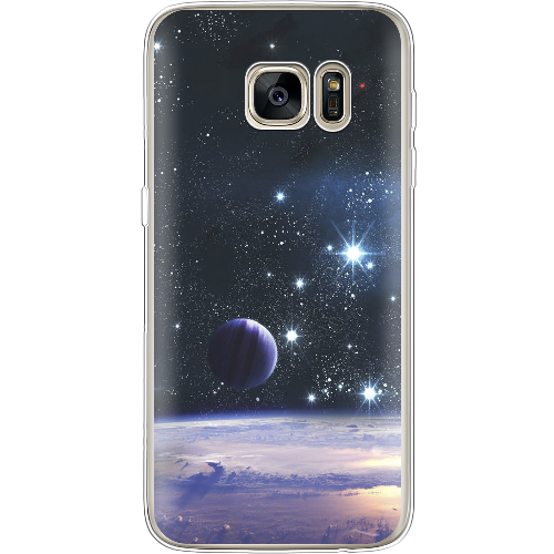 Чехол BoxFace Samsung G930 Galaxy S7 Space Landscape