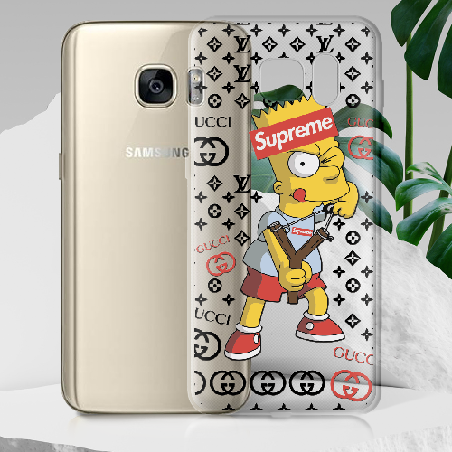 Чехол BoxFace Samsung G935 Galaxy S7 Edge Yellow Fun