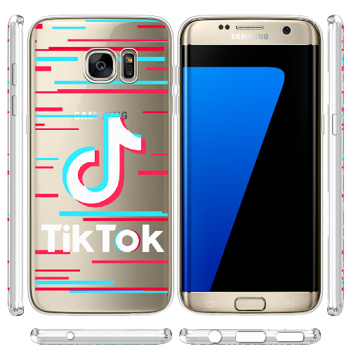 Чехол BoxFace Samsung G935 Galaxy S7 Edge Tik Tok