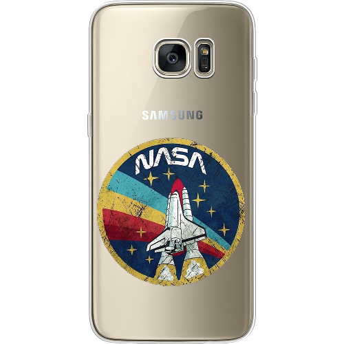 Чехол BoxFace Samsung G935 Galaxy S7 Edge Space Shuttle NASA