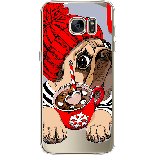 Чехол BoxFace Samsung G935 Galaxy S7 Edge Winter Puggy