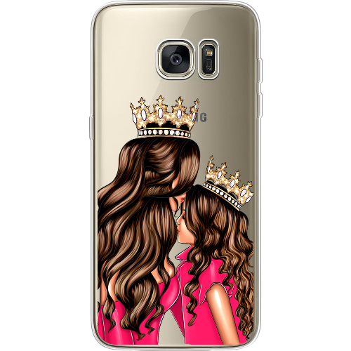 Чехол BoxFace Samsung G935 Galaxy S7 Edge Queen and Princess