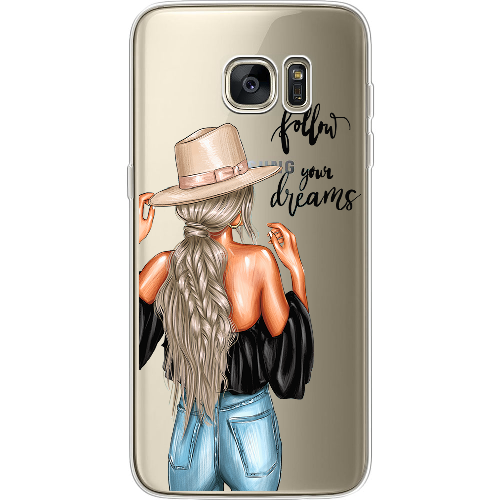Чехол BoxFace Samsung G935 Galaxy S7 Edge Follow Your Dreams