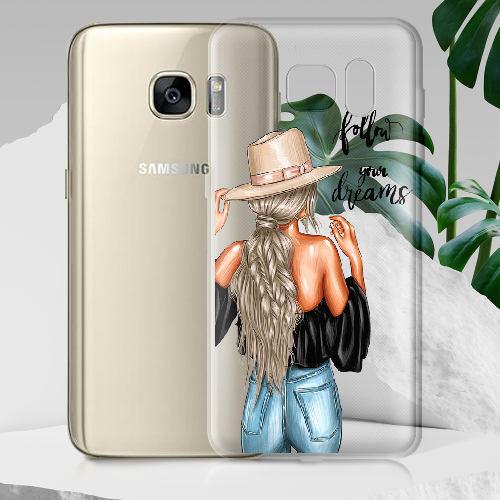 Чехол BoxFace Samsung G935 Galaxy S7 Edge Follow Your Dreams