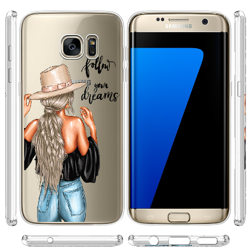 Чехол BoxFace Samsung G935 Galaxy S7 Edge Follow Your Dreams