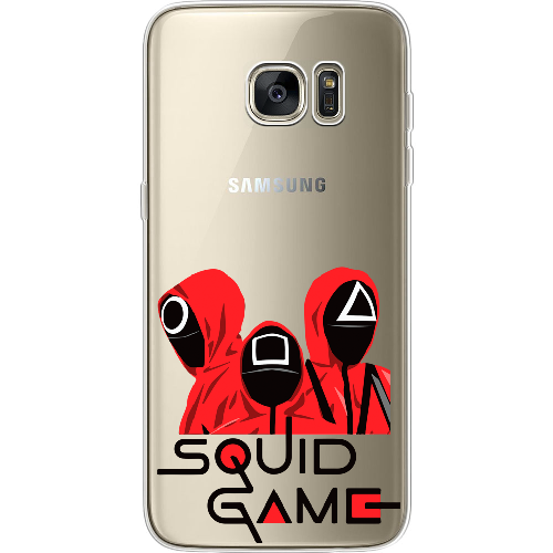 Чехол BoxFace Samsung G935 Galaxy S7 Edge siquid game люди в красном