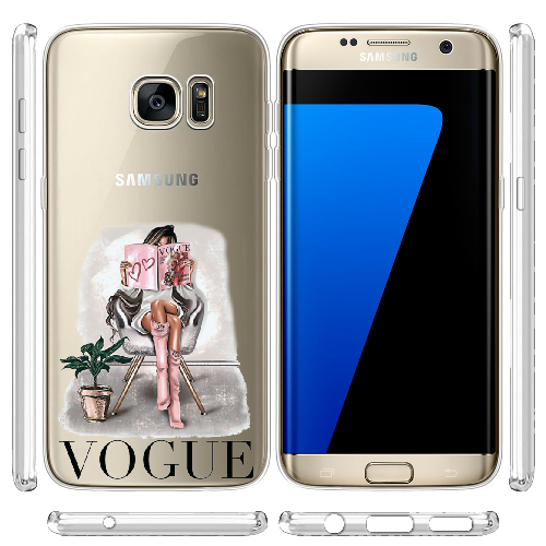 Чехол BoxFace Samsung G935 Galaxy S7 Edge Модель из VOGUE