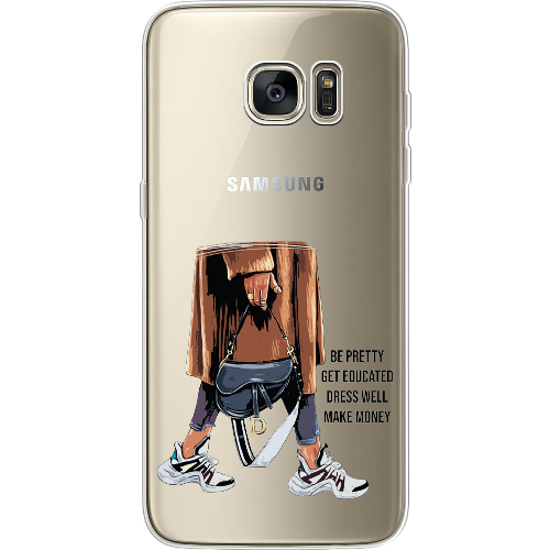 Чехол BoxFace Samsung G935 Galaxy S7 Edge Мамины Наставления