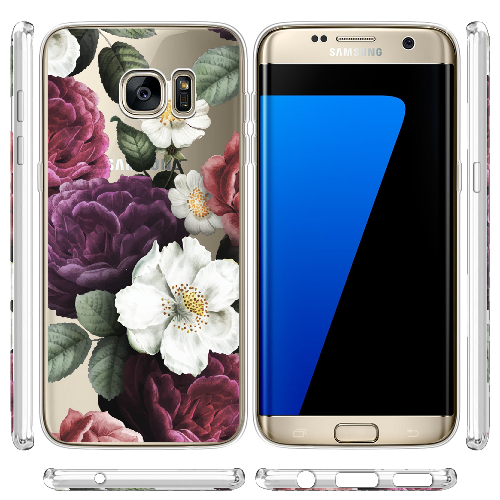 Чехол BoxFace Samsung G935 Galaxy S7 Edge Цветочные Темные Сны