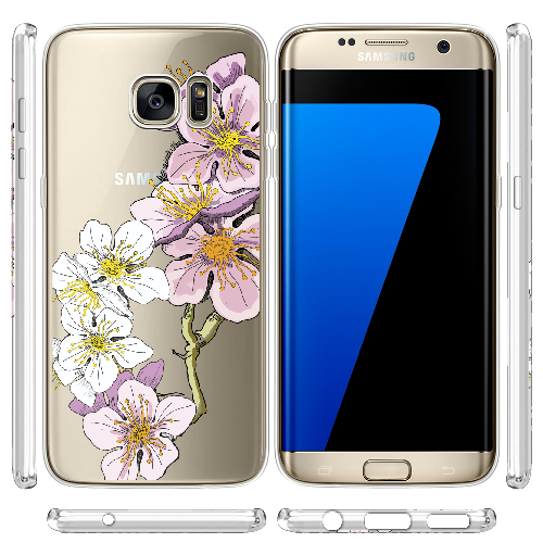 Чехол BoxFace Samsung G935 Galaxy S7 Edge Cherry Blossom