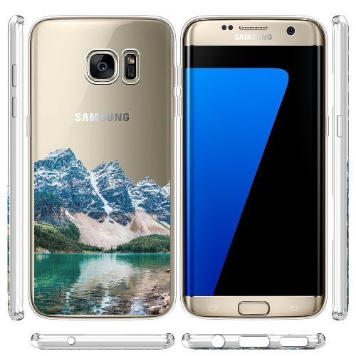 Чехол BoxFace Samsung G935 Galaxy S7 Edge Blue Mountain