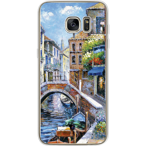 Чехол BoxFace Samsung G935 Galaxy S7 Edge Венеция картина Импрессионизм