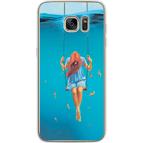 Чехол BoxFace Samsung G935 Galaxy S7 Edge Girl In The Sea