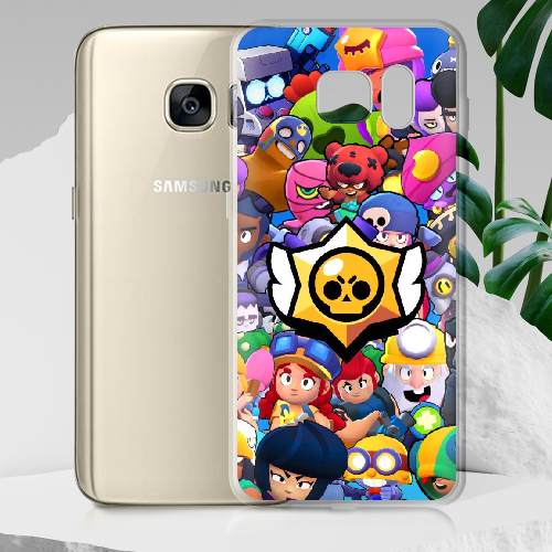 Чехол BoxFace Samsung G935 Galaxy S7 Edge Brawl Stars